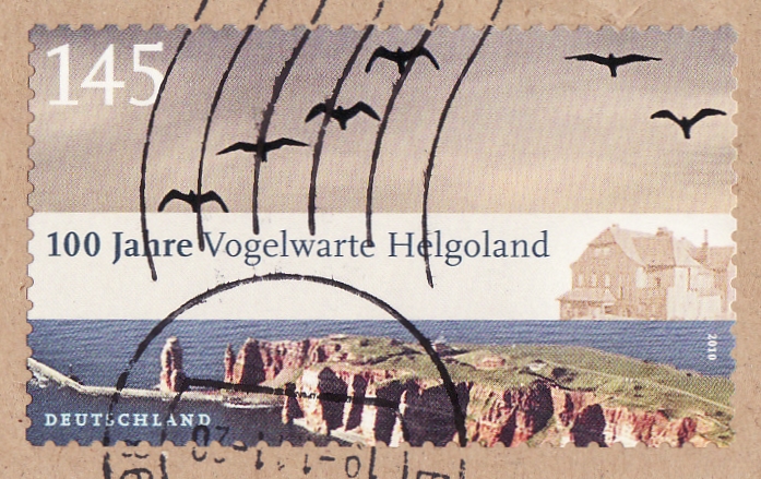 Helgoland-Briefmarke