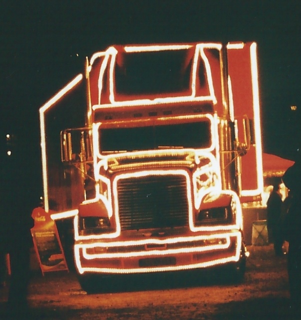 Weihnachts-Truck