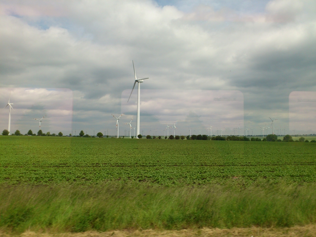 Alles voller Windräder