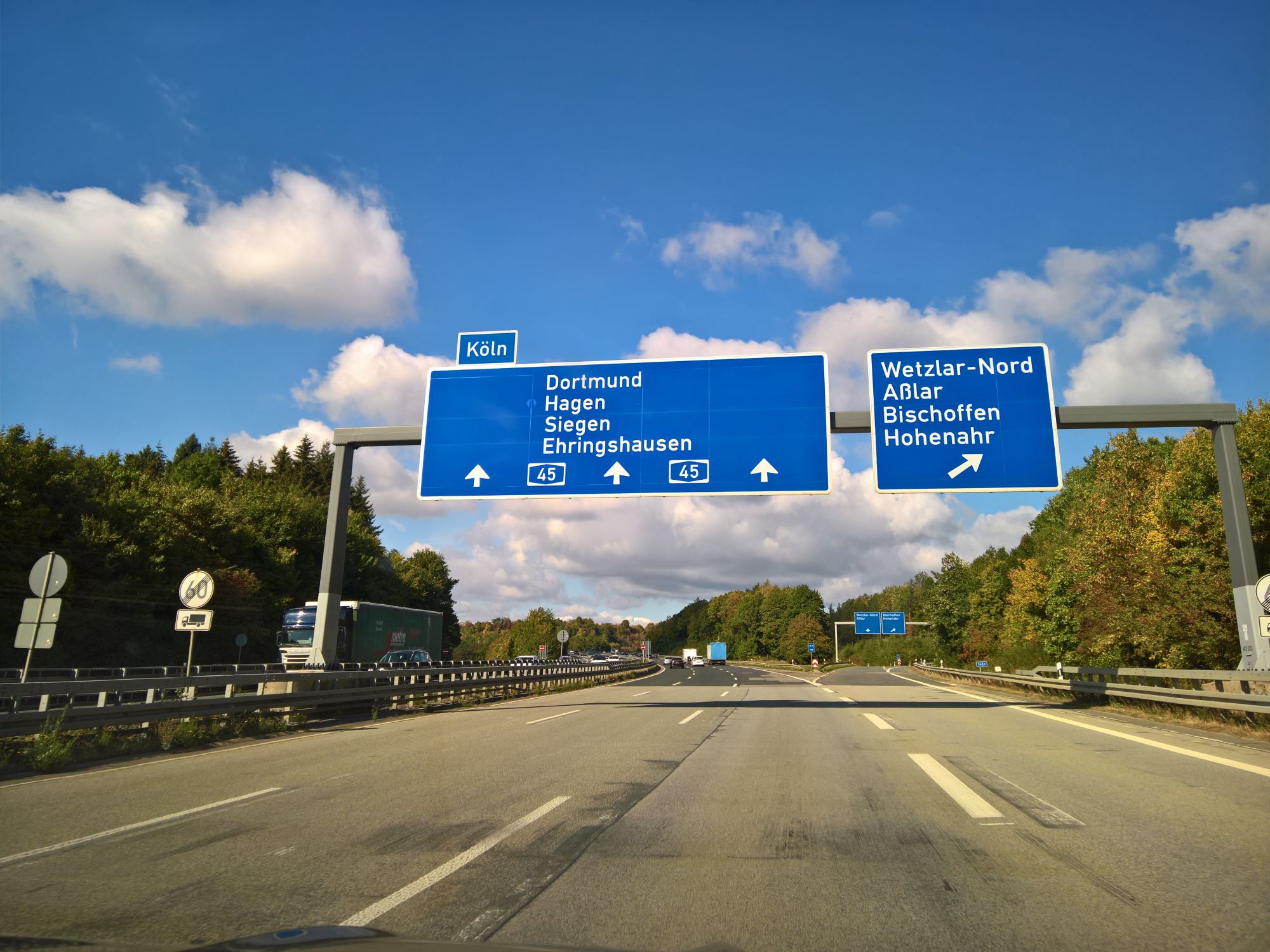 Autobahn nach Siegen