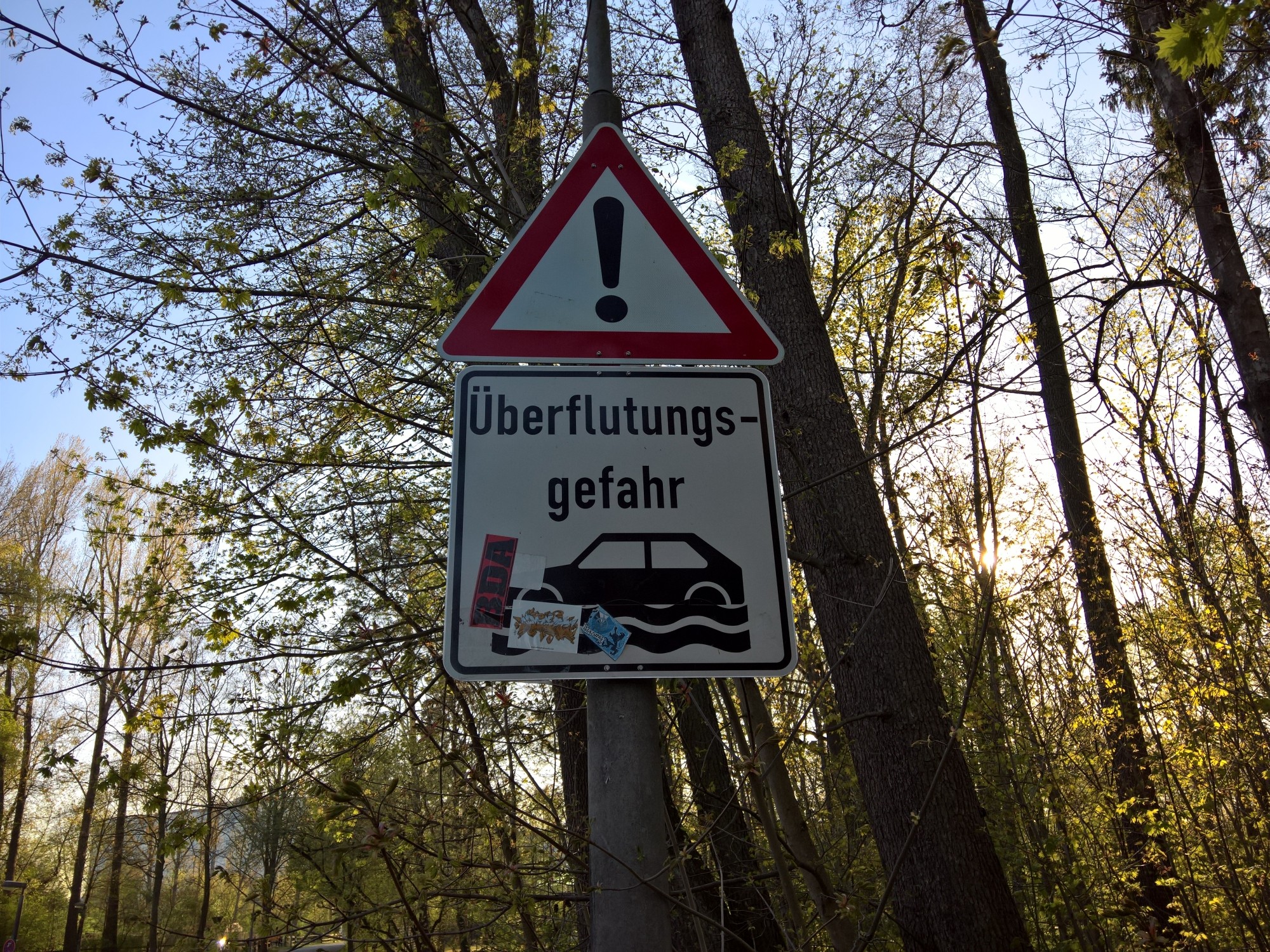 Überflutungsgefahr