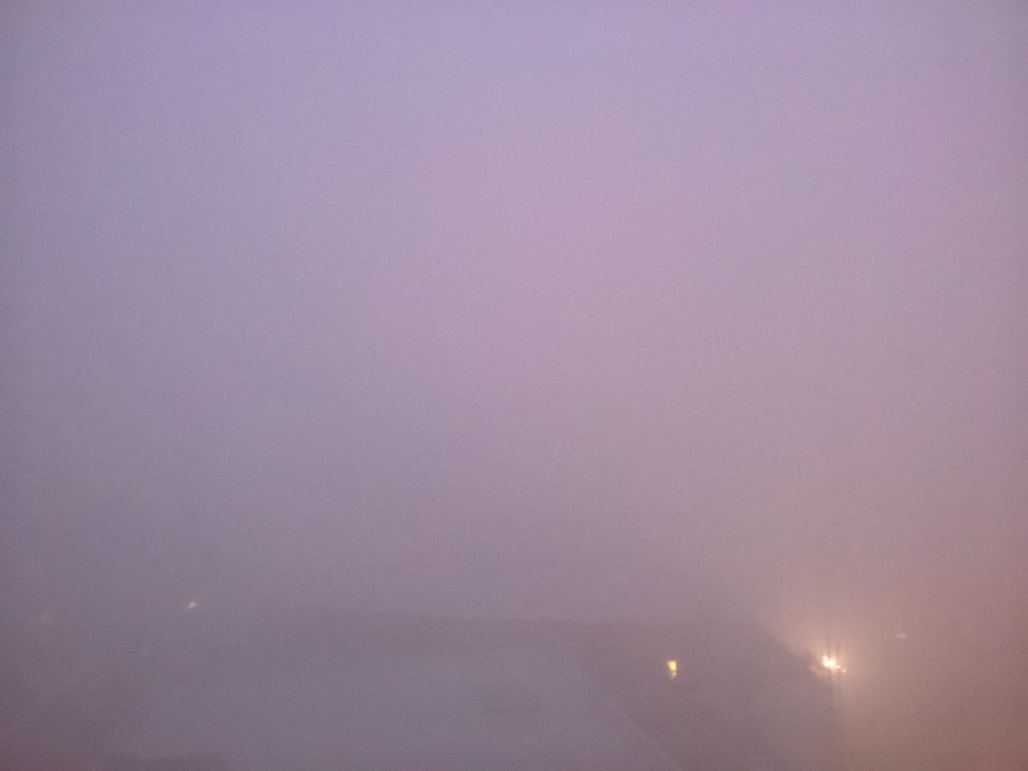 Ausblick in den Nebel