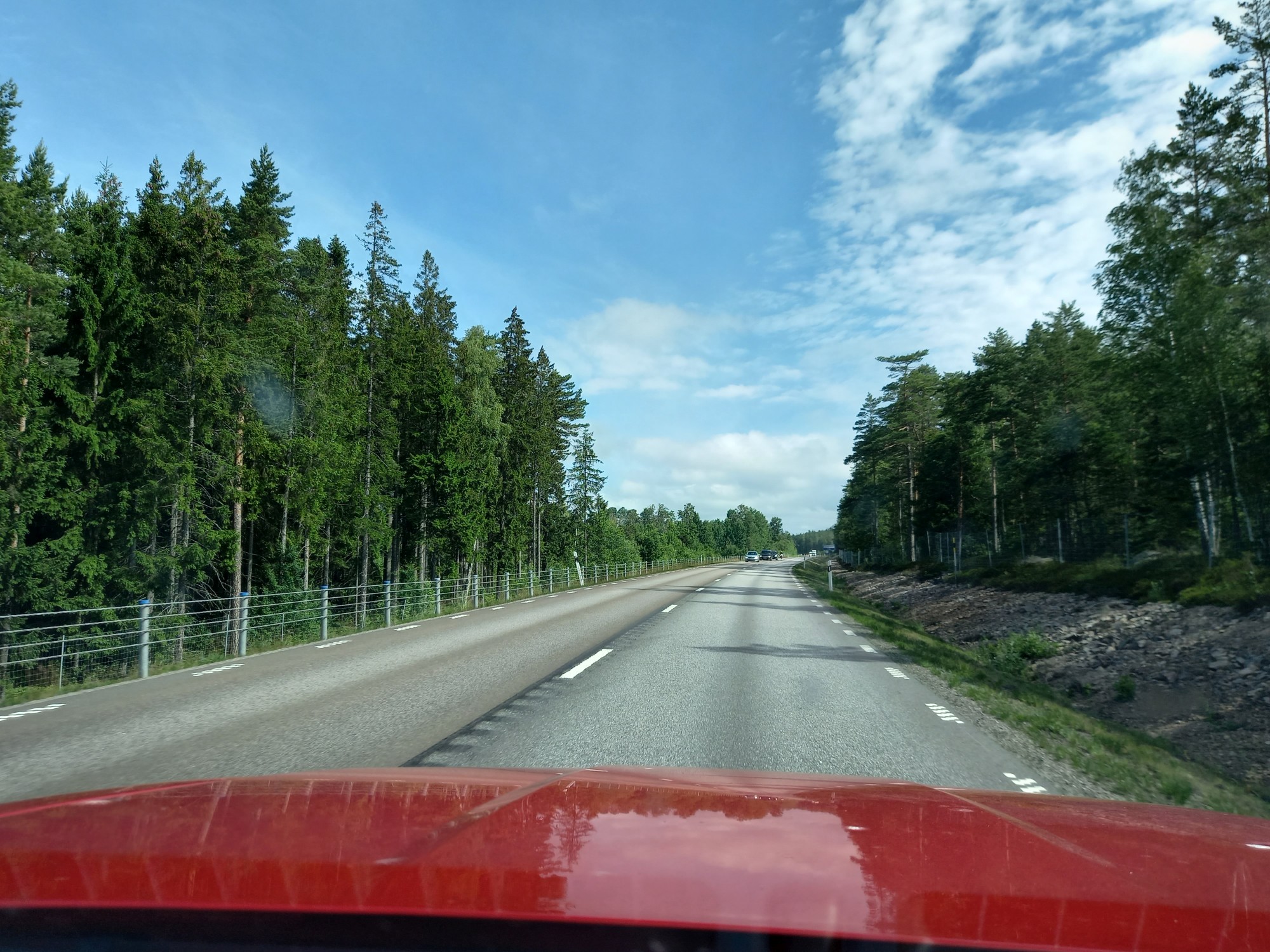 Auf schwedischen Straßen unterwegs