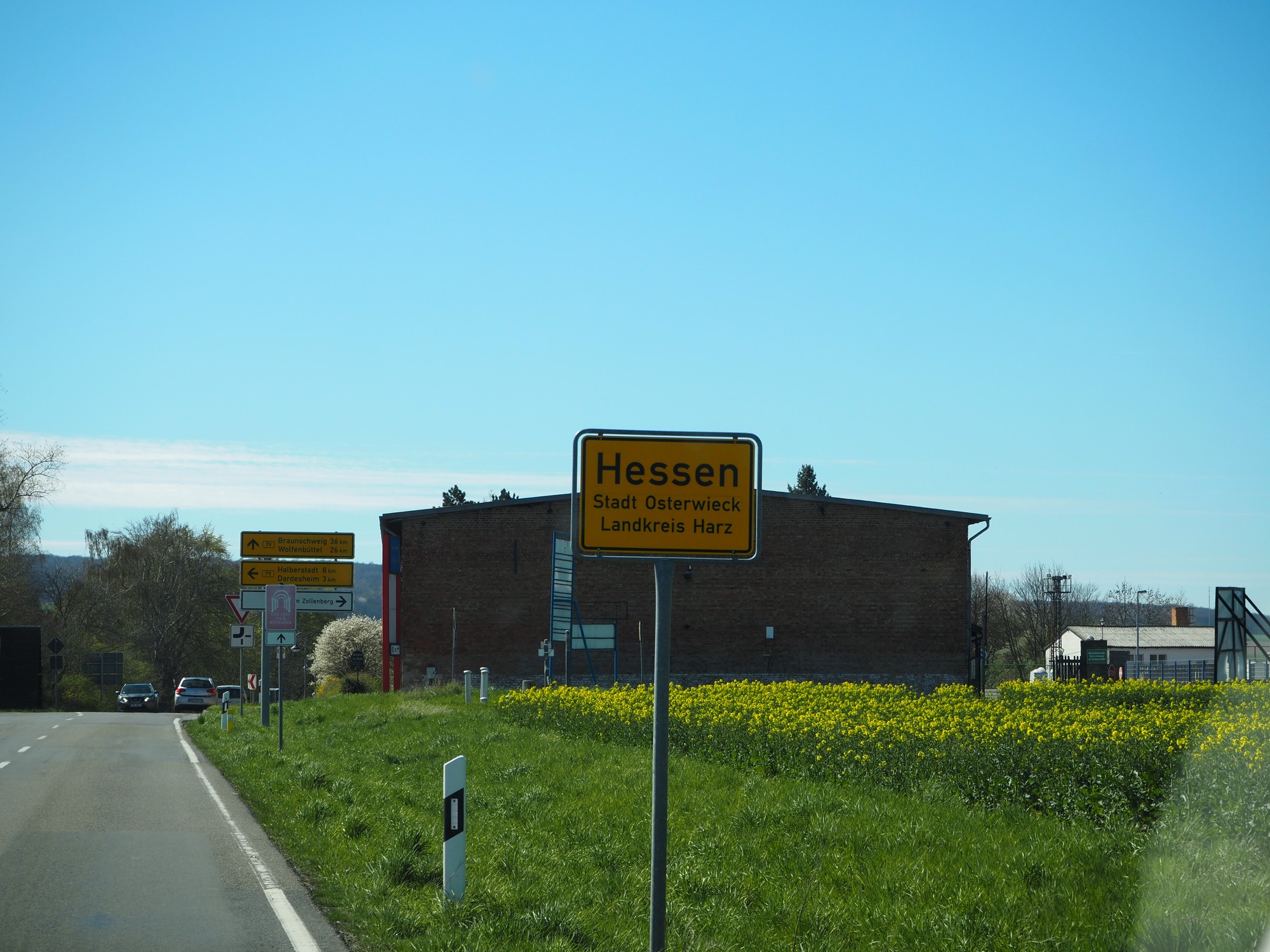 Ortseingang Hessen